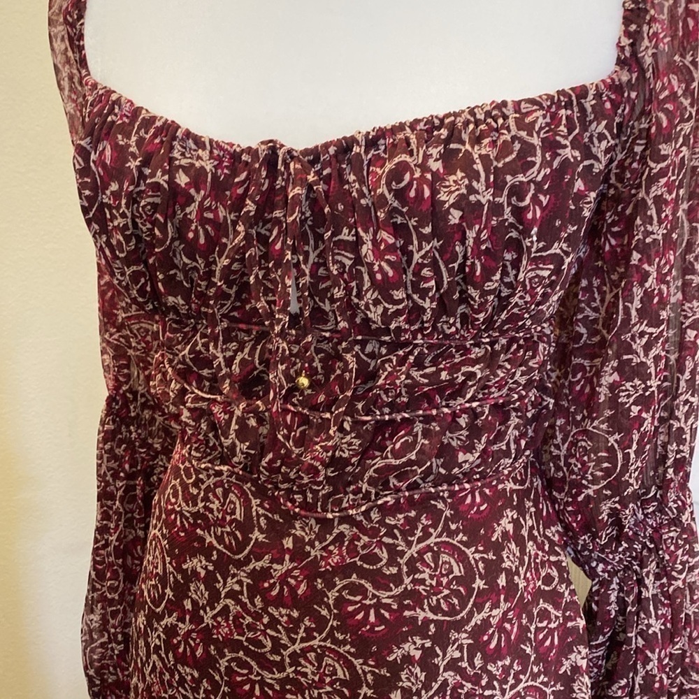 BNWT Stunning!! Free People Floral Midi Dress - Picture 8 of 10